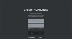 Desktop Screenshot of gregory-marchese.com